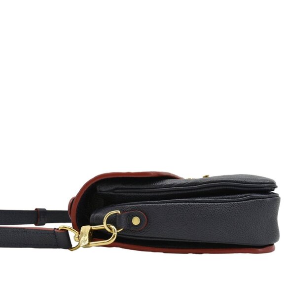 Louis Vuitton Metis Pochette Empreinte Leather Crossbody Bag Navy Blue - Picture 11 of 15